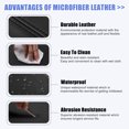 thumbnail image 3 of Unique Bargains Center Console Cover for Honda Pilot 2009-2015 Armrest Pad Replacement Microfiber Leather Black, 3 of 9