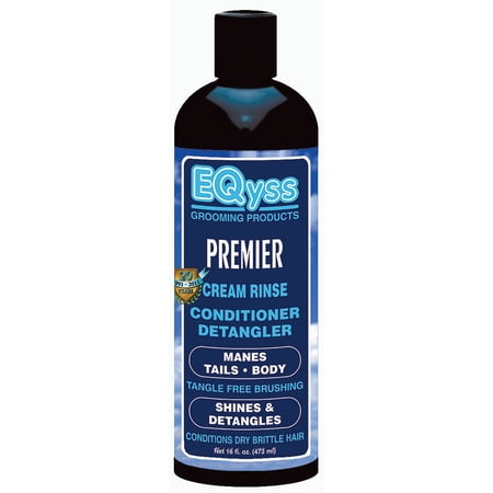 Eqyss Grooming Products D-Premier Cream Rinse Conditioner Detangler 16 Ounce