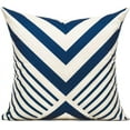 thumbnail image 2 of Black Beige Outdoor Throw Pillow Covers 18x18 Set of 4 Boho Mid Century Stripes Decorative Accent Cushion for Sofa Paito Couch Bed Room,Black Tan Geometric Decor, 2 of 5