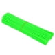 thumbnail image 2 of Kit de Decoración para Radios de Ruedas (72 Piezas) | Funda de Plástico Verde para Bicicleta y Motocicleta | 24 Cm de Longitud | Resistente y Colorida | Fácil Instalación | Ligera, 2 of 6