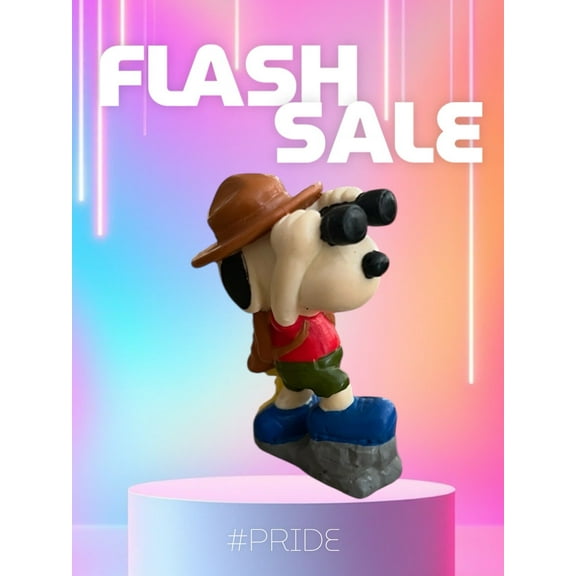 Snoopy & Woodstock Valentines Easter Christmas Figure Figurine 4” Cake Topper