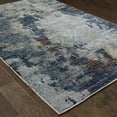 thumbnail image 3 of Oriental Weavers Evolution Area Rug - 8049B - 8'6" x 11'7" - in Navy/ Blue - Modern Style, Stain Resistant, Family and Pet Friendly , Dining, Living Room Rug, 3 of 4