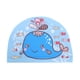 thumbnail image 1 of Gorro de Natación Azul con Patrón de Ballena Elástico 1 Pc, 1 of 6