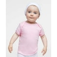 thumbnail image 4 of Rabbit Skins - Baby T shirt, Infant Baby Rib Tee, Assorted Colors - Pack 6 | Short Sleeve, Crew Neck | 100% Cotton, 5 oz | Size: Newborn, 4 of 5