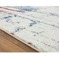 thumbnail image 6 of Luxe Weavers Modern Abstract Ivory Multi-Colored 5x7 Area Rug, Machine-Woven Carpet, 6 of 7