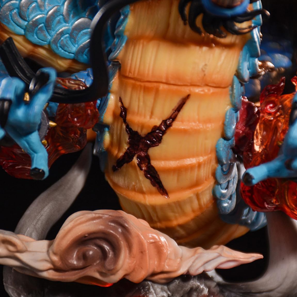 New Four Emperors Kaido (Resonance Ver) Character Anime Model Statue Action Figures Desktop Ornament Popular Decorations Fan Souvenirs Creative Gift Collectable