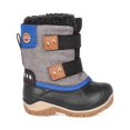 thumbnail image 3 of Acton Funky, Grey &amp; Blue | Baby Winter Boots with Removable Felt, 3 of 6