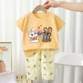 thumbnail image 2 of Odeerbi 1-8 Años Niños Conjunto de Verano Pijama de Dos Piezas, 2 of 5