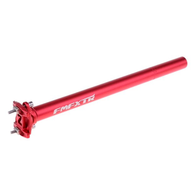 FMFXTR Tija de sillín telescópica ajustable para bicicleta BMX MTB, tubo de sillín negro, accesorio para bicicleta Rojo 272x400mm