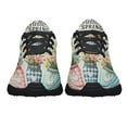 thumbnail image 5 of Hello Spring Flowers Shoes Sneakers for Women Men Black Size 7, 5 of 7