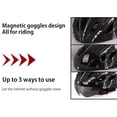thumbnail image 4 of Casco de ciclismo para adultos hombres mujeres casco protector con visera magnética YUNYI BRAND Deportes, 4 of 8