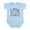Sky Blue, variant on CafePress - Big Dude Little Dude Infant Bodysuit - Baby Light Bodysuit, Size Newborn - 24 Months