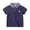 Navy, variant on Boys Tshirts Classic Plaid Collar Short Sleeve Polo Casual Daily Wear Top Boys' Tops Grey 4-5 Years