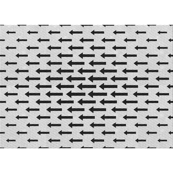 Ahgly Company Machine Washable Indoor Rectangle Transitional Platinum Gray Area Rugs, 2' x 3'