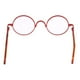 thumbnail image 3 of Par de Gafas , Adornos Plegables de Cobre para de 1: 6, Accesorios de de 9 Cm rojo claro, 3 of 7