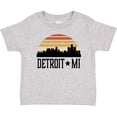 thumbnail image 3 of Inktastic Detroit Michigan Skyline Retro Boys or Girls Baby T-Shirt, 3 of 5