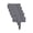 Gray, variant on Imitation Stone Garden Fence No Dig Landscape Edging Faux Stone Garden Border Plastic Pound in Edging for Landscaping Flower Beds Yard Decorative Artificial Rock Edgers Bricks (5PC, Gray)