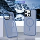 thumbnail image 2 of Funda TEKKU Matte Style para iPhone 15 PRO MAX Trans Azul compatible con MagSafe, 2 of 8