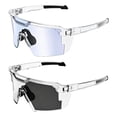 thumbnail image 5 of Yardvibe Polarized Safety Glasses for Men Women, 2.4"x6"x4.7" UV400 Photochromic Impact Resistant PC Lens Transition Sunglasses for Sports & Work (Blue), 5 of 5