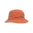 thumbnail image 1 of Top Headwear Washed Design Bucket Hat, Coral S/M, 1 of 2
