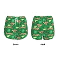 thumbnail image 6 of Goofa Leopard Print Printed Women 2 in 1 Running Shorts,Quick Dry Athletic Workout Shorts,High Waisted Athletic Shorts with Liner Pockets-Small, 6 of 9