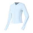 thumbnail image 4 of New Women's Protective Clothing Sports Sun Protective Shirt Summer Ice Silk Sun Protective Shirt Women's Breathable Thin Cardigan Uv Shirts for Women Uv Shirts for Women, 4 of 4