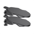 thumbnail image 1 of Computer Armrest Pad Desk Table Support Mouse Armwrist Rest Desktop Hand Protective Attachable Board Mousepad B,2 x bracket 2 x screw,Black, 1 of 5