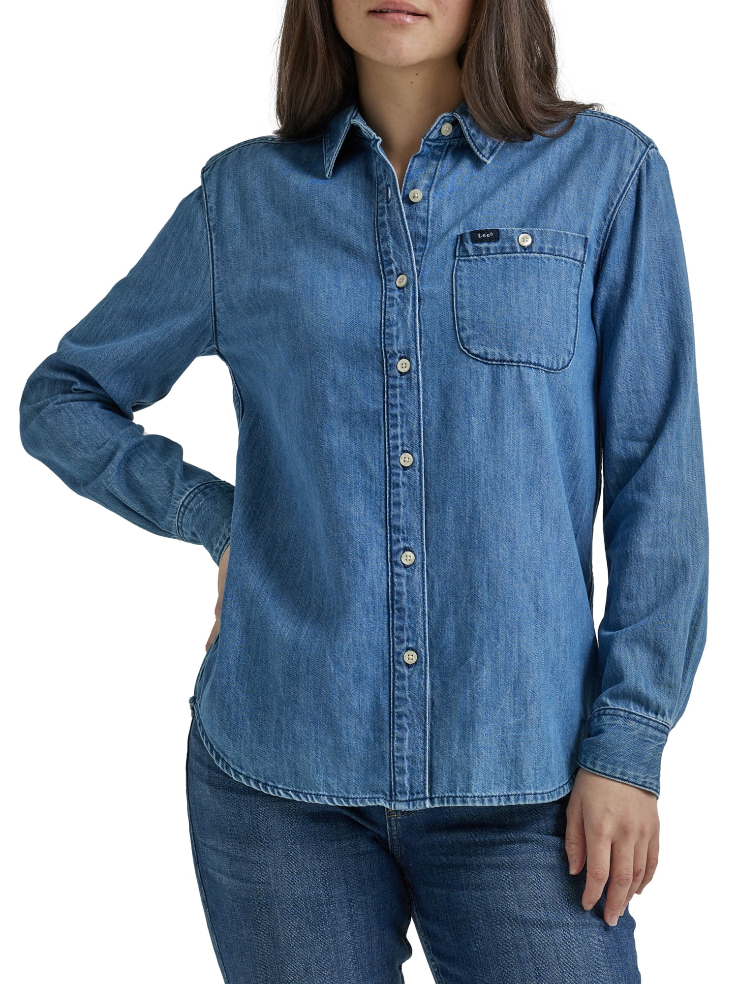 Lee® Women's Legendary Long Sleeve All Purpose Shirt - Walmart.com