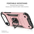 thumbnail image 5 of Hotpom for iPhone 17 Case with 2 Pack Privacy Screen Protector Dual Layer Rugged Shockproof Protection with 360° Rotating Stand and Car Mount Capability, Pink, 5 of 7