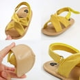 thumbnail image 3 of RVROVIC Baby Girls Sandals Soft Sole Summer Lightwight Shoes 0-18M, 3 of 5