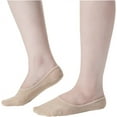 thumbnail image 7 of 6 Pairs Women’s Casual No Show Socks Anti-Slip Socks,Women's Cotton Invisible Socks Non Slip Socks(US Womens Shoe 5-8), 7 of 7