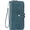 A04 Teal, variant on Wristlet Wallets for Women Large Capacity RFID Blocking Ladies Phone Clutch Card Holder Blue