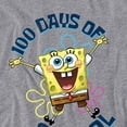 thumbnail image 2 of SpongeBob 100 Days of School Jump Women's Loose T-Shirt, Athletic Heather, Medium, 2 of 6