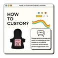 thumbnail image 3 of Custom Dog Hoodie, Customized Christmas Gift for Your Pets, L Size, 3 of 7