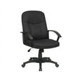 thumbnail image 4 of Lorell, Executive Fabric Mid-Back Chair, 1 Each, 4 of 8