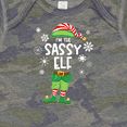 thumbnail image 4 of Inktastic Funny Christmas I'm the Sassy Elf with Shoes and Hat Boys or Girls Baby Bodysuit, 4 of 5