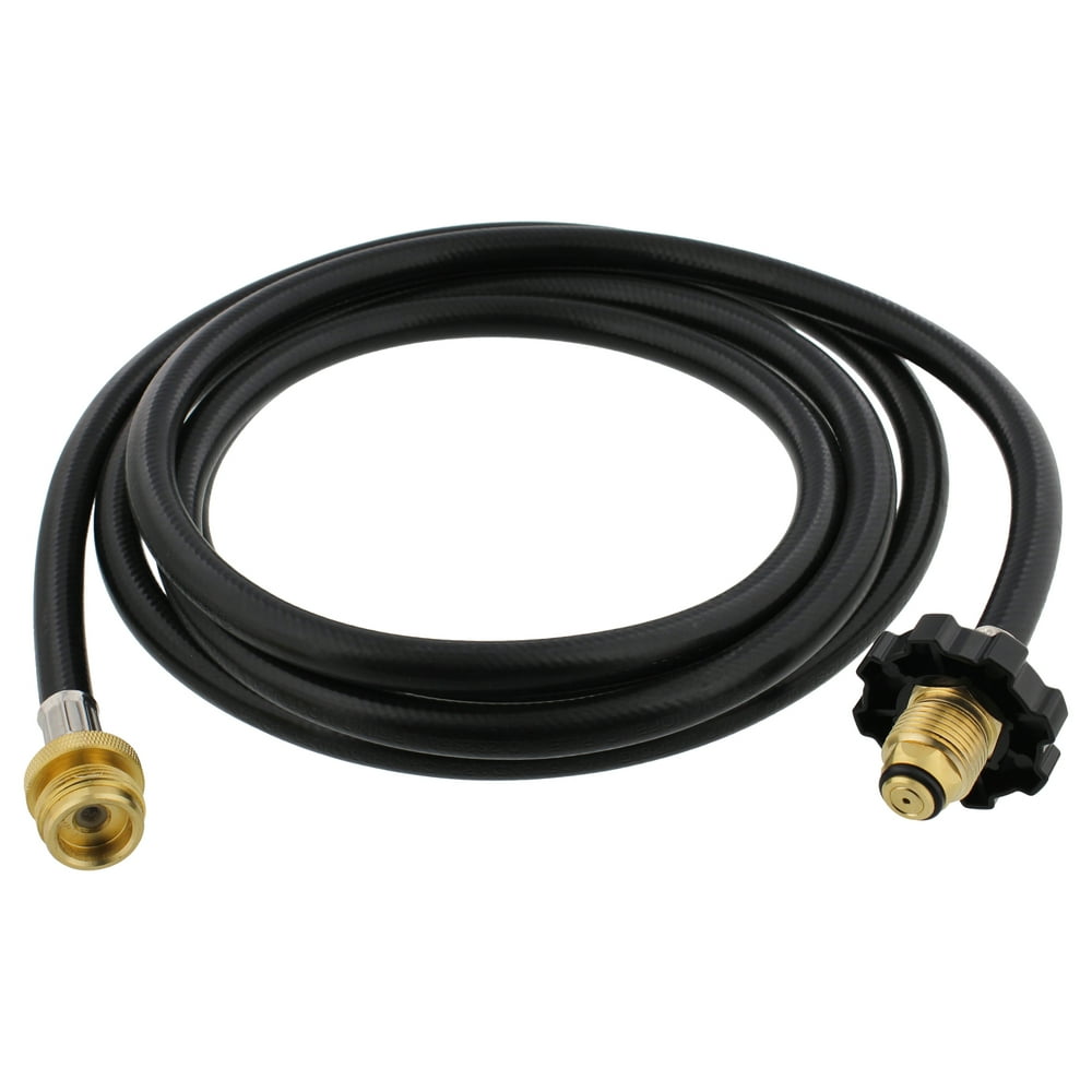 BISupply 10ft Propane Tank Adapter Hose Male Thread and POL Propane