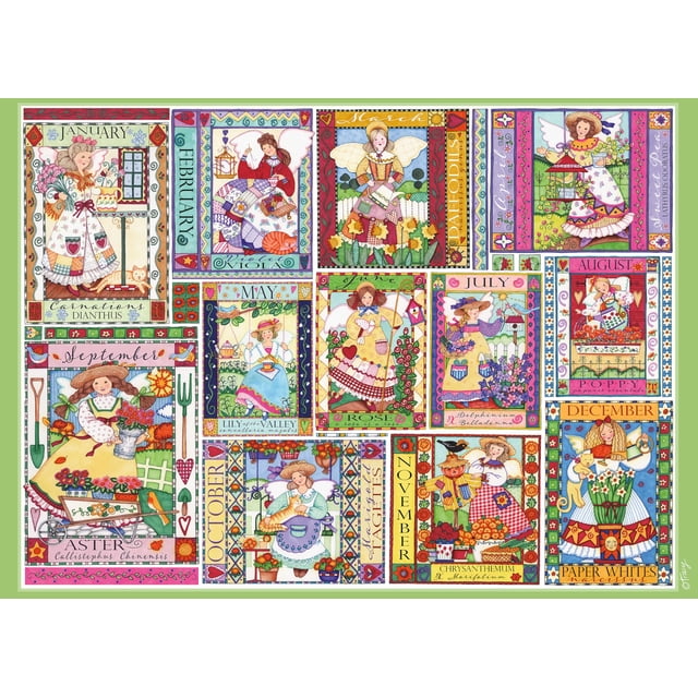 Puzle Ceaco EZ2Hold Garden Fairies de 500 piezas