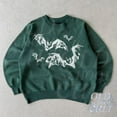 thumbnail image 2 of Vintage Bats Graphic Sweatshirt | Gothic Wildlife Pullover, 2 of 6