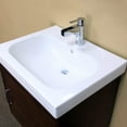 thumbnail image 5 of Bellaterra Home 24.4 in Single wall mount style sink vanity-wood- walnut, 5 of 7