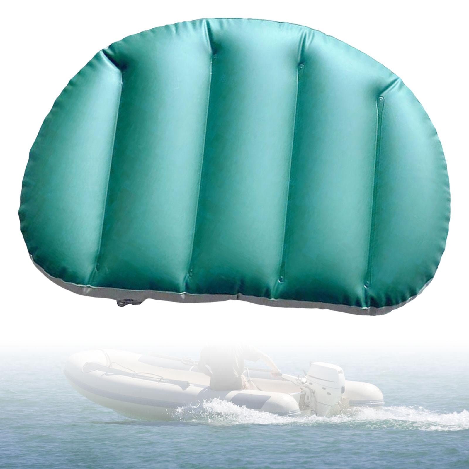 harayaa 2xInflatable Kayak Seat Portable Canoe Boat Seat Inflatable Seat Boat Cushions
