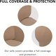 thumbnail image 3 of Funda de sofá superelástica para silla, funda de sofá suave antideslizante de licra, protector de muebles lavable con espuma antideslizante y base elástica para niños y mascotas, 3 of 7