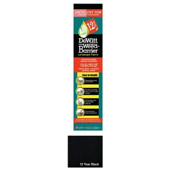 DeWitt 12YR350 3- by 50-Foot Non-Woven 12-Year Landscape Fabric