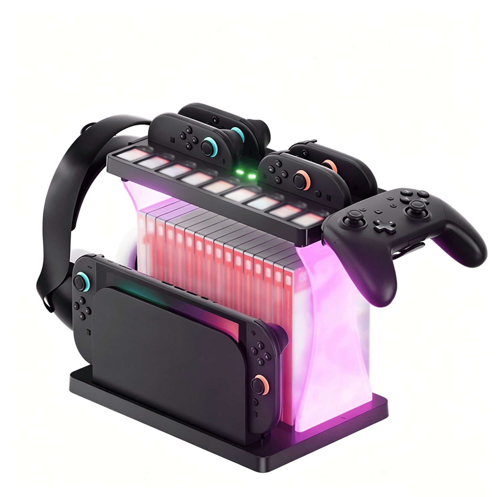 Nintendo Sitch 本体 ★ ケース HORI製 コントローラー Switch Accessory: Controller - HORI Split Pad Compact Attachment
