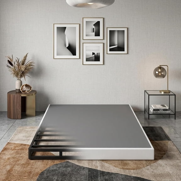 Box Spring King Size 3 Inch Low Profile Sturdy Mattress Foundation ...