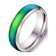 thumbnail image 4 of AsJerlya-anillo de acero inoxidable con cambio de Color para hombre y mujer, sortija con sensación de temperatura y emoción, joyería fina, 4 of 4