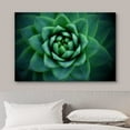 thumbnail image 3 of wall26 Canvas Print Wall Art Vibrant Neon Green Spiral Aloe Succulent Nature Floral Photography Realism Botanical Wilderness Zen Rustic Colorful Decorative for Living Room, Bedroom, Office - 24", 3 of 5
