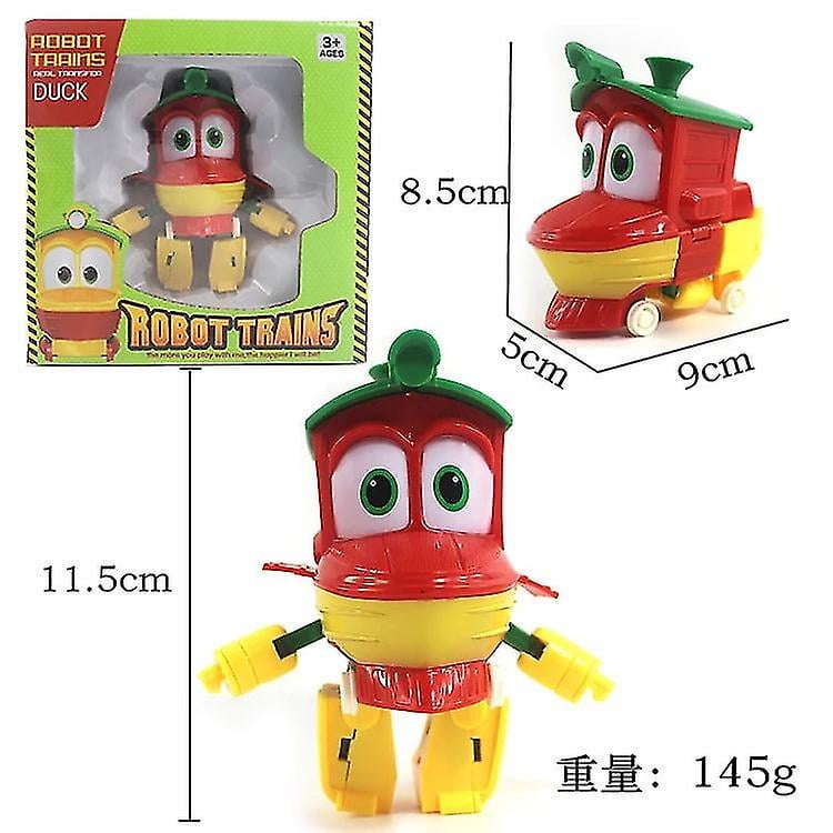 Sajy Robot Trains Transformation Kids Juguetes 11cm Pvc Rt Model