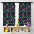 thumbnail image 5 of Blackout Kids Curtains,Space Dinosaur Pattern Childrens Insulated Curtains Set Of 2,Bedroom Essentials,Toddler Room Decor 42"x54", 5 of 5