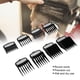 thumbnail image 2 of Fugacal Peinetas Para Cortar El Cabello, 8 Piezas Juego de Peine Guía Para Cortar El Cabello Pinza de Tallado Gradiente Peines Redondos de Corte Fino Para Cortadoras/cortadoras Eléctricas(Black) Fugacal No se aplica, 2 of 6